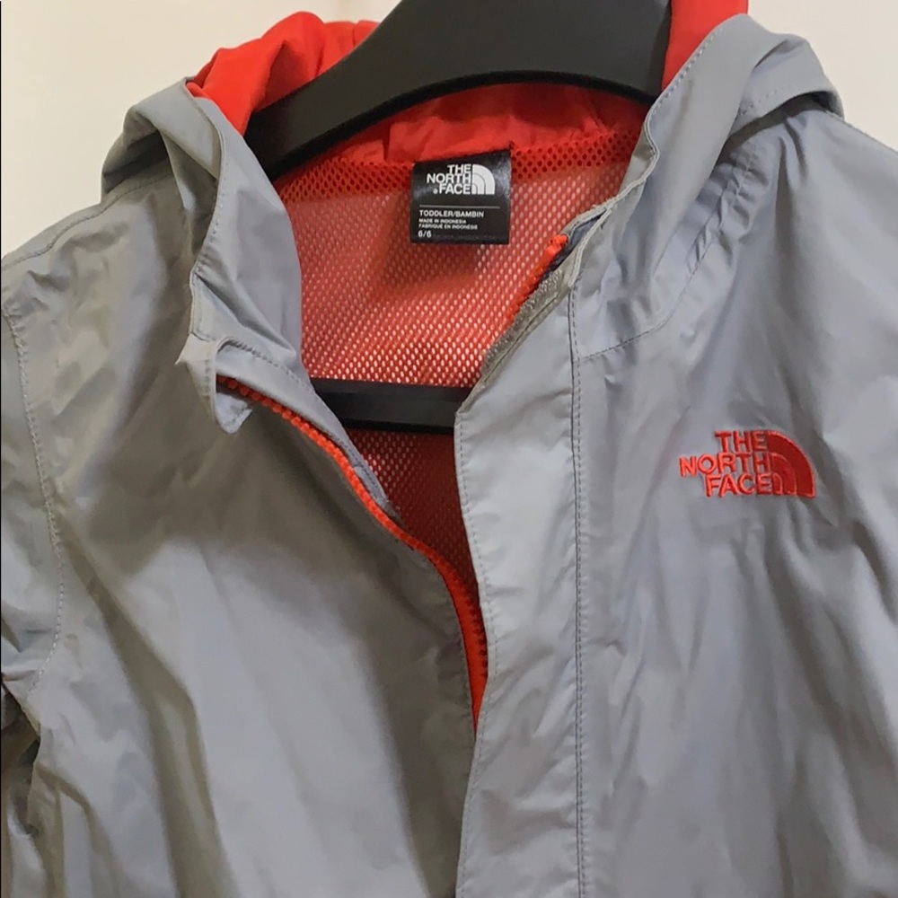 The north face boys rain coat